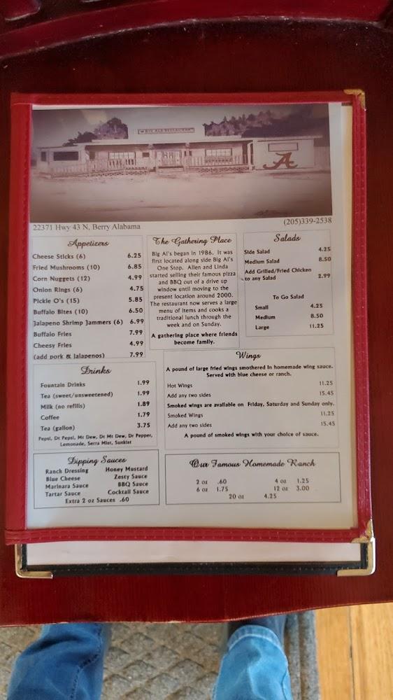 Big Al's Restaurant Menu image 4